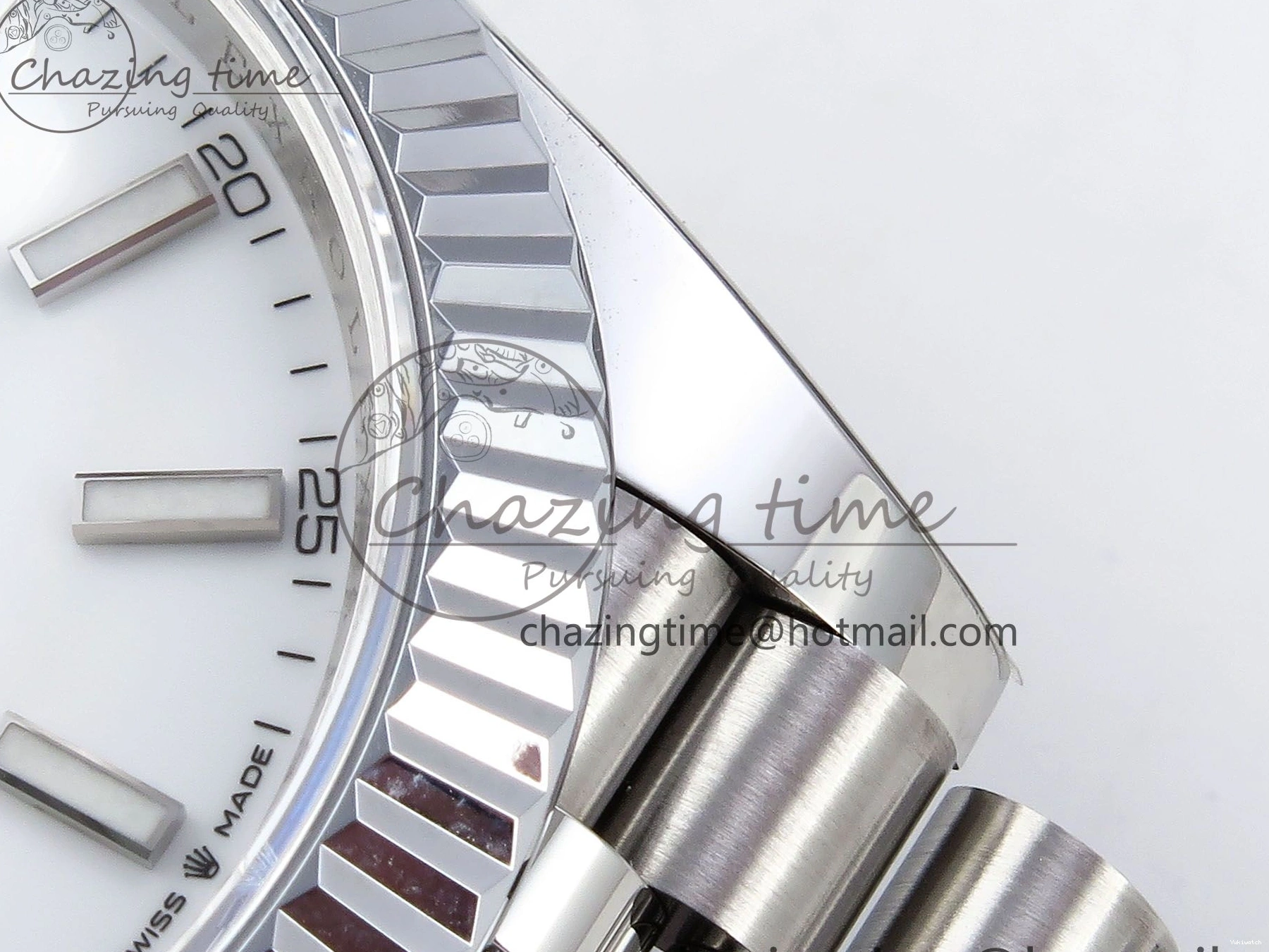 Bracelet Best VR3235 Edition Steel SS 1:1 HGF Dial Datejust 904L on White 41mm 126234 0405